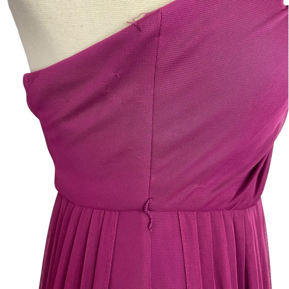 David’s Bridal Sangria Strapless Versa Convertible Maxi Bridesmaid Dress Size 2 - Picture 14 of 15